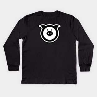 Pig Kids Long Sleeve T-Shirt